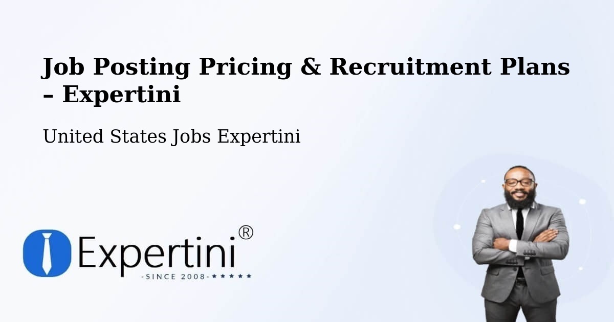 Job Posting Pricing & Recruitment Plans – Roxbury - Roxbury, United States Jobs Expertini